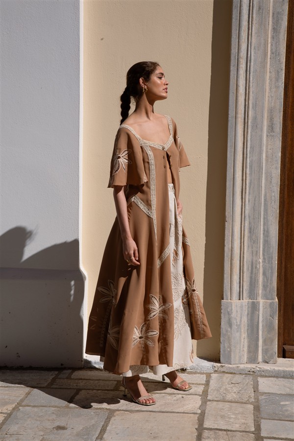 NIDODILEDA STREAM TUNIC NUDE